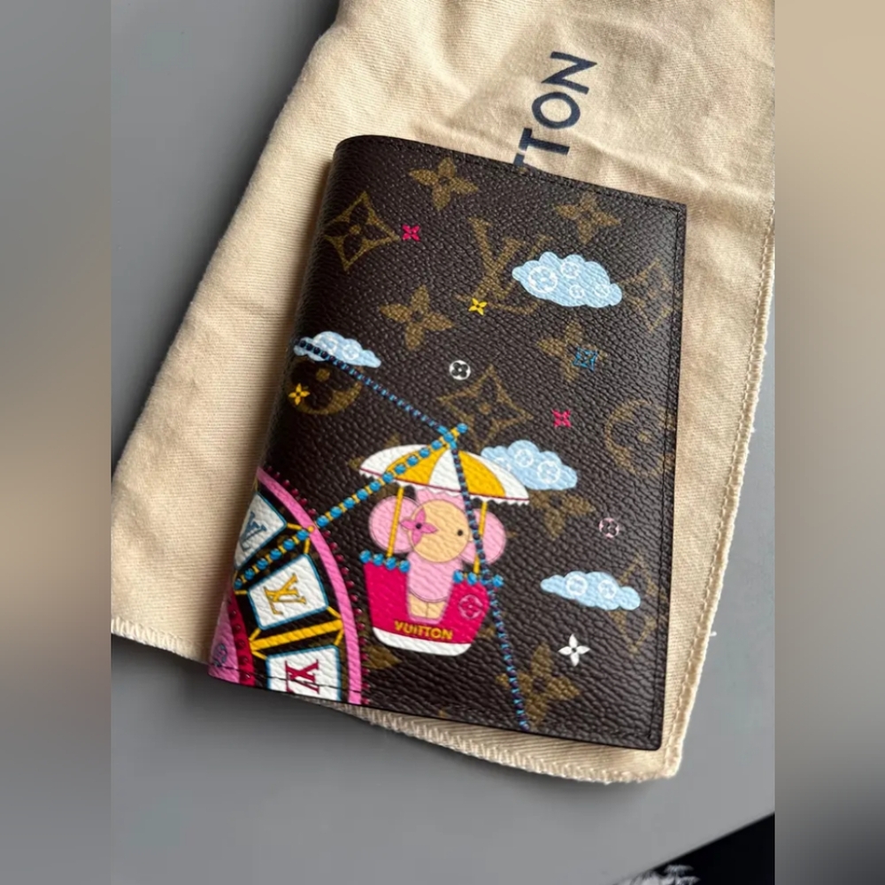 Louis Vuitton Monogram Leather Passport Cover